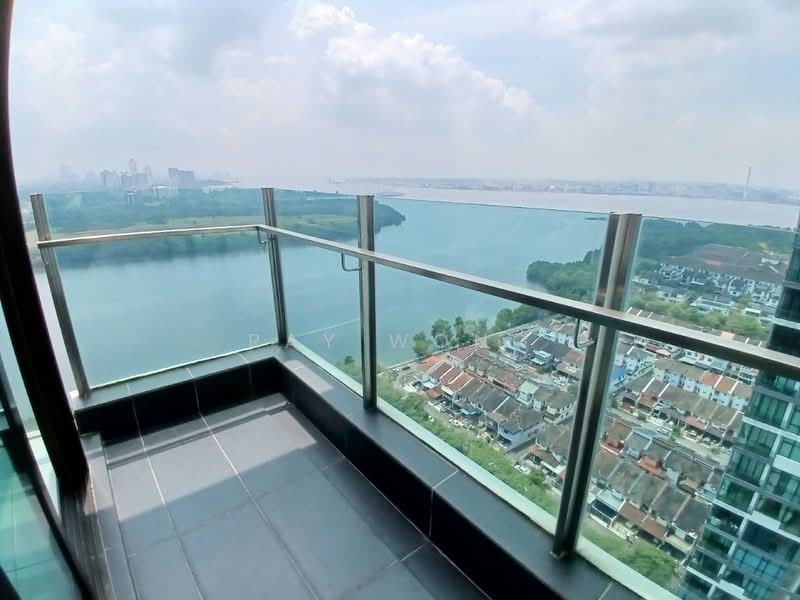 Kediaman Servis untuk Disewa di Wave @ Marina Cove - Ray Wong - Balcony - PropertyGuru.com.my