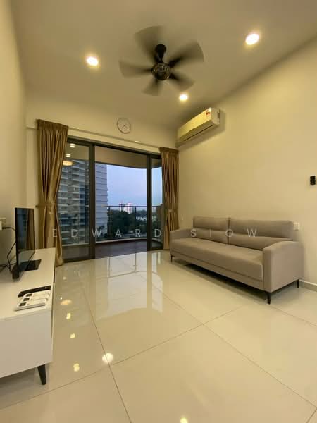 Kondominium untuk Disewa di Kings Bay @ Country Garden Danga Bay - Edward Siow - Living Room - PropertyGuru.com.my