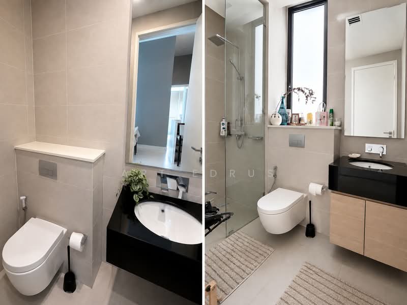 Condominium for Sale at Icon Residence - Art Edrus - 2nd Bathroom and Guest Toilet - PropertyGuru.com.my