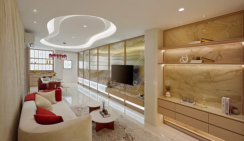 Service Residence for Sale at M Aurora - Chloe Ding - Living Room - PropertyGuru.com.my