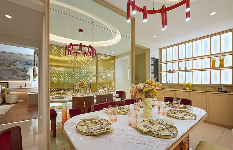 Service Residence for Sale at M Aurora - Chloe Ding - Dining Room - PropertyGuru.com.my