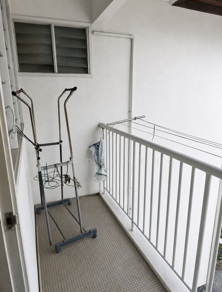 Flat for Rent at Happy Garden Flat - Damon Heng - Balcony - PropertyGuru.com.my