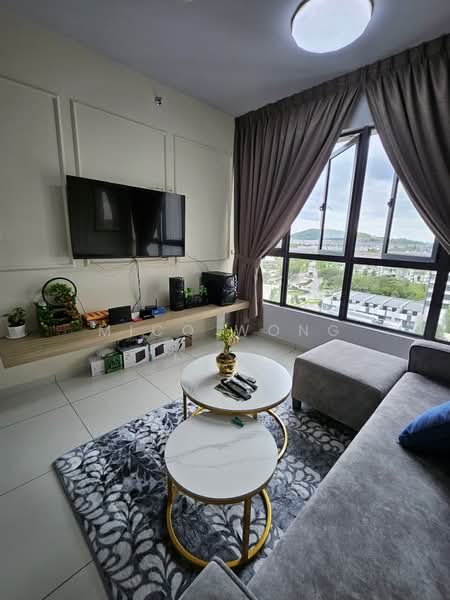 Service Residence for Rent at GAIA Residences - Mico Wong - Living Room - PropertyGuru.com.my