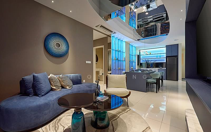 Service Residence for Sale at M Aurora - Chloe Ding - Living Room - PropertyGuru.com.my
