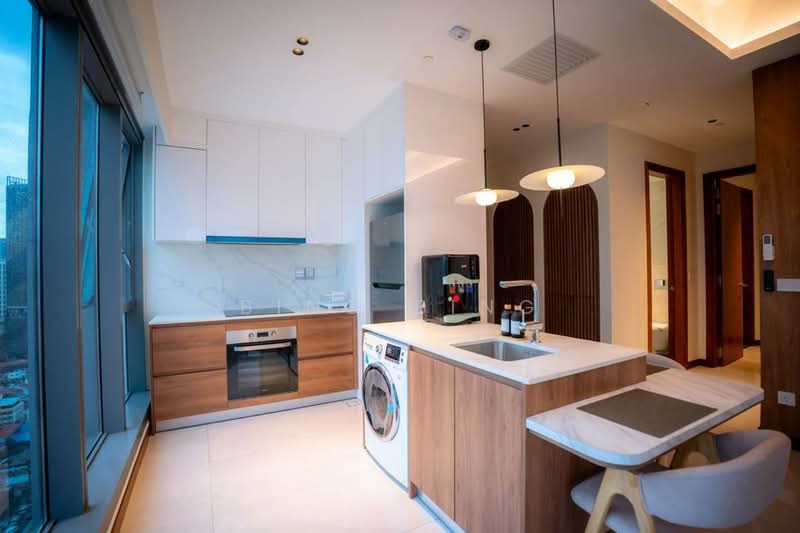 Kediaman Servis untuk Disewa di TRX Residences - Bing Bing - Kitchen - PropertyGuru.com.my