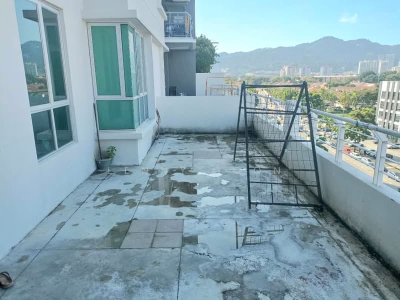 Kondominium untuk Dijual di Elit Heights @ Bayan City - Lenny Goon - Balcony - PropertyGuru.com.my