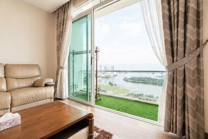 Service Residence for Sale at Tropez Residences - Izzaza Izzati - Living Room - PropertyGuru.com.my