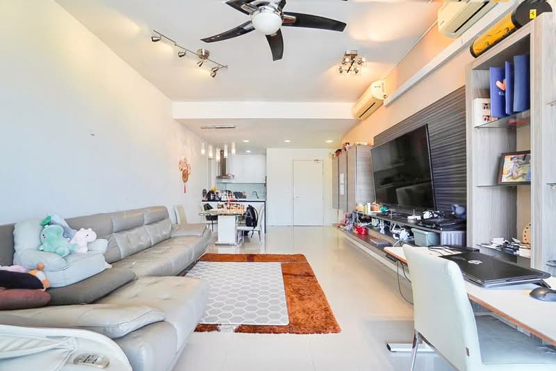 Service Residence for Sale at G Residence - Izzaza Izzati - Living Room - PropertyGuru.com.my