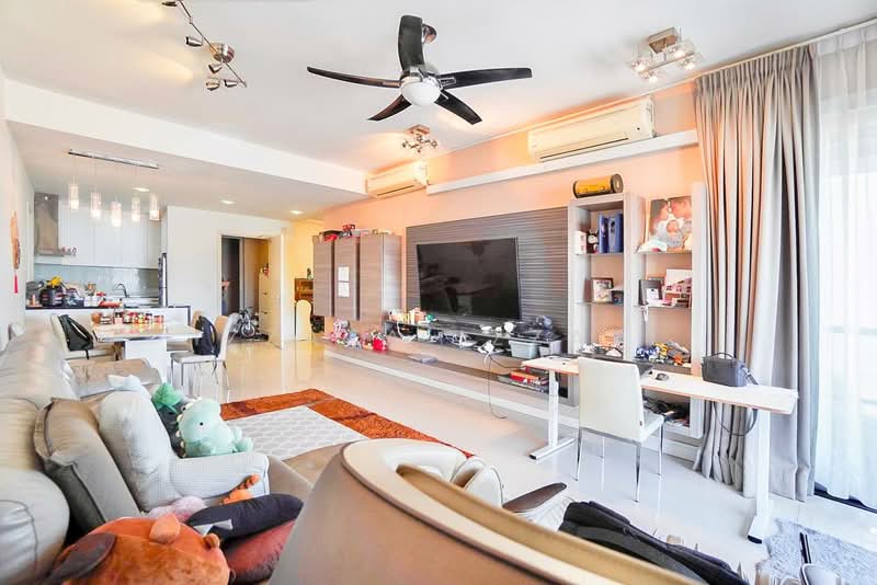 Service Residence for Sale at G Residence - Izzaza Izzati - Living Room - PropertyGuru.com.my