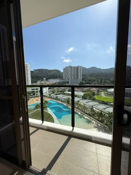 Kondominium untuk Dijual di Skycube - Louis Chuah - Balcony - PropertyGuru.com.my