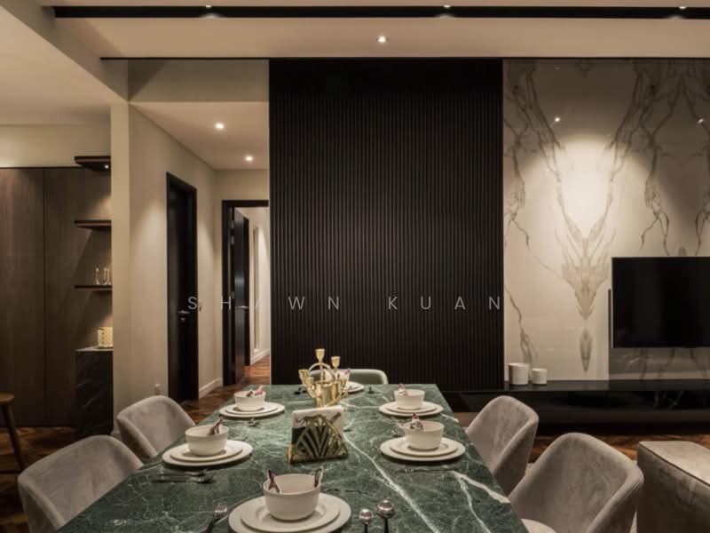 Kediaman Servis untuk Dijual di Met 1 Residences - Shawn Kuan - Dining Room - PropertyGuru.com.my