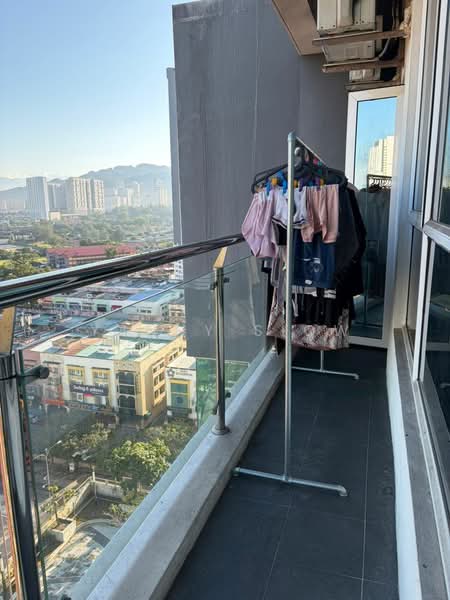 Service Residence for Sale at Zen Suites @ Zetapark - Yanny Siow - Balcony - PropertyGuru.com.my