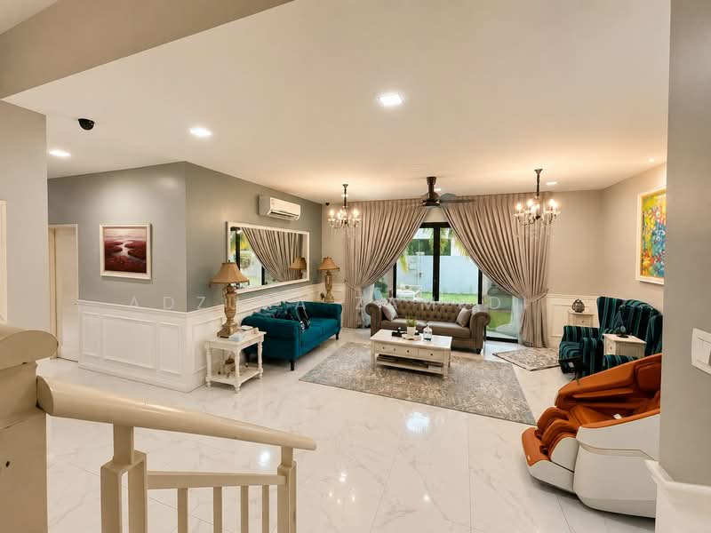 Rumah Berkembar untuk Dijual di Cahaya Spk (Shah Alam) - Adzura Zamedin - Living Room - PropertyGuru.com.my