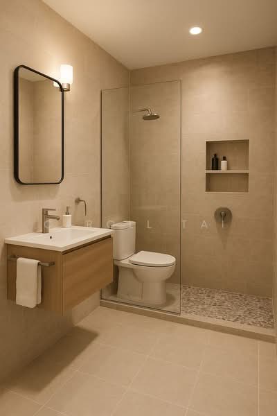 Service Residence for Rent at The Fiddlewoodz @ KL Metropolis - Caroll Tai - Bathroom - PropertyGuru.com.my