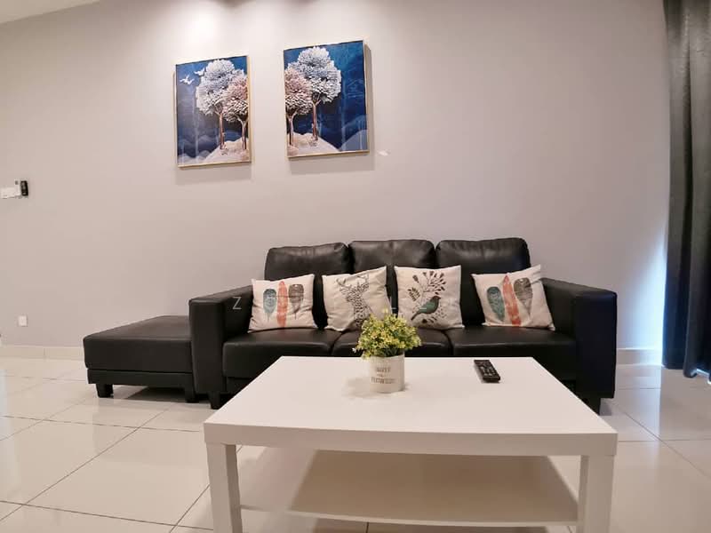 Service Residence for Sale at Southkey Mosaic - Zoey Lee - Living Room - PropertyGuru.com.my