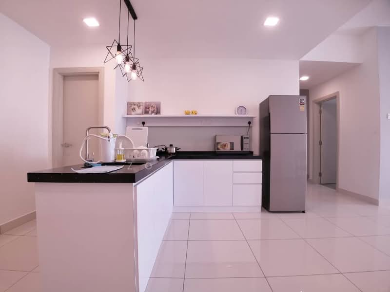Service Residence for Sale at Southkey Mosaic - Zoey Lee - Kitchen - PropertyGuru.com.my