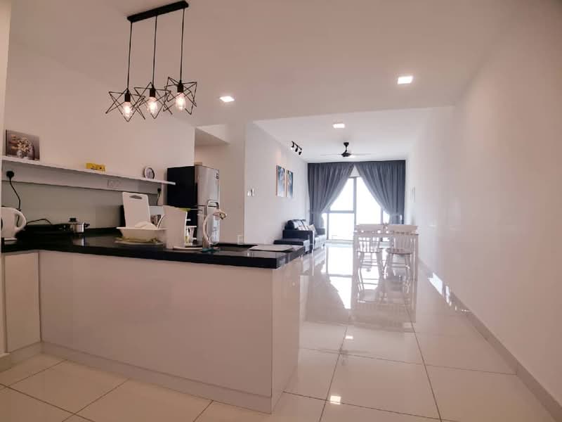 Service Residence for Sale at Southkey Mosaic - Zoey Lee - Kitchen - PropertyGuru.com.my