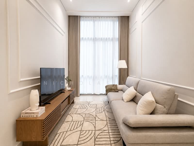 Kediaman Servis untuk Disewa di SO Sofitel Kuala Lumpur Residences - Nicholas Loo - Living Room - PropertyGuru.com.my