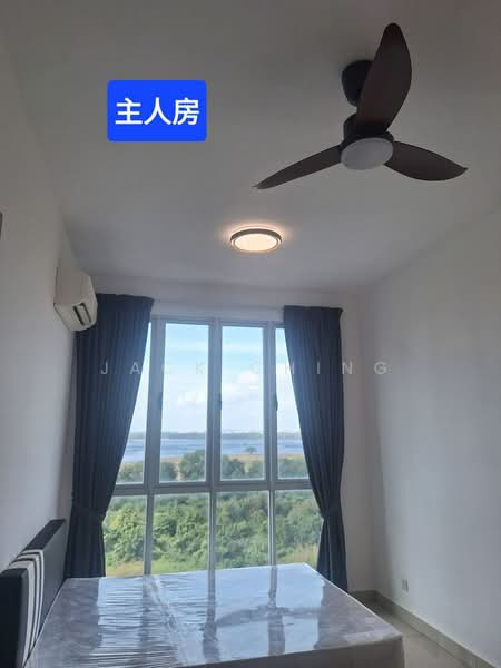 Kediaman Servis untuk Disewa di Meridin Bayvue Serviced Apartment - Jack Ching - Master Bedroom - PropertyGuru.com.my
