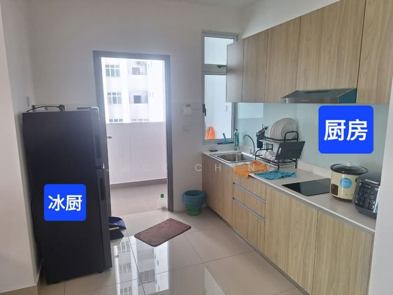 Kediaman Servis untuk Disewa di Meridin Bayvue Serviced Apartment - Jack Ching - Kitchen - PropertyGuru.com.my