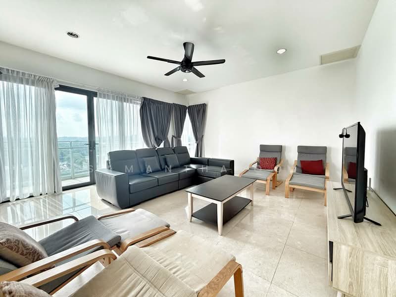 Kediaman Servis untuk Dijual di Imperia - Samantha Ooi - Living Room - PropertyGuru.com.my