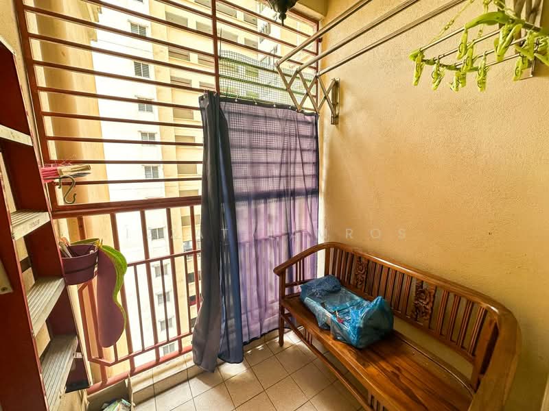 Apartment for Sale at Pangsapuri Permai Puteri - Izzat Zamros - Balcony - PropertyGuru.com.my