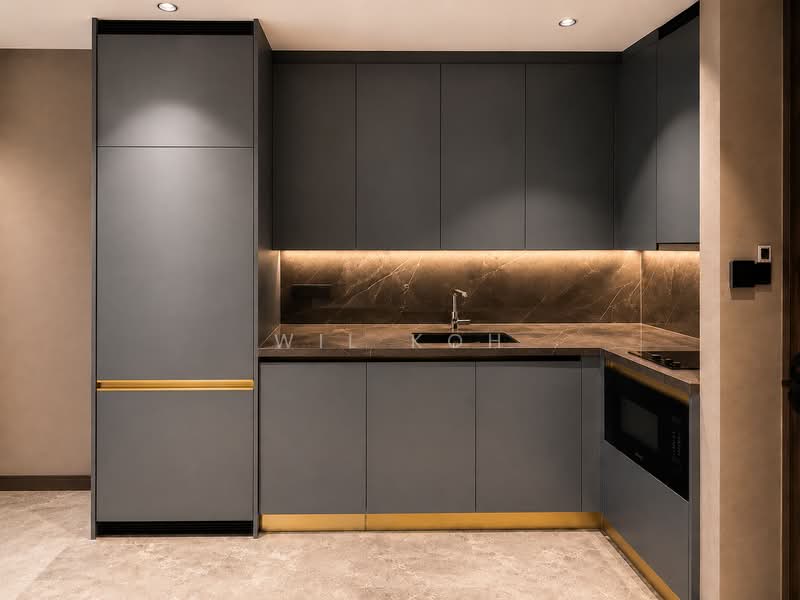 Kediaman Servis untuk Disewa di Orion Residence Bukit Bintang - Wil Koh - Kitchen - PropertyGuru.com.my