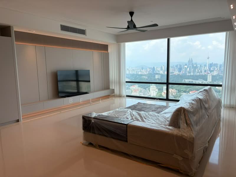 Kediaman Servis untuk Disewa di Crown Residences @ Pavilion Damansara Heights - Bell Wong - Living Room - PropertyGuru.com.my