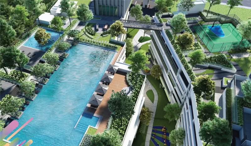 Kediaman Servis untuk Dijual di Savvy @ Riana Dutamas - Tony Tan - Pool - PropertyGuru.com.my