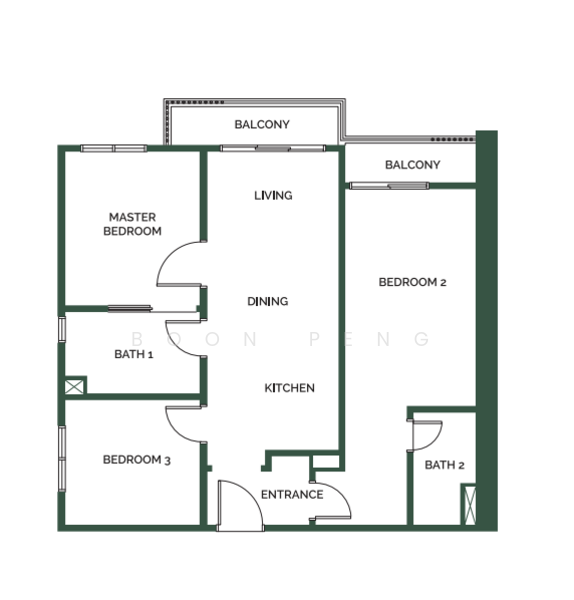 Kediaman Servis untuk Disewa di The Goodwood Residence - Boon Peng - PropertyGuru.com.my