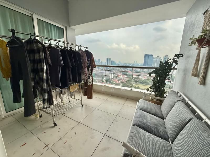 Service Residence for Sale at Sinaran TTDI - Izzat Zamros - Balcony - PropertyGuru.com.my