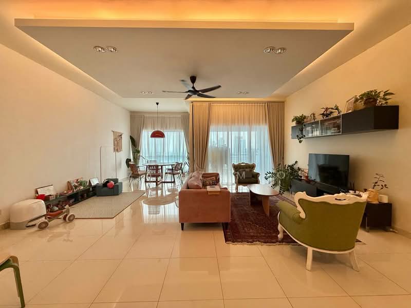 Service Residence for Sale at Sinaran TTDI - Izzat Zamros - Living Room - PropertyGuru.com.my