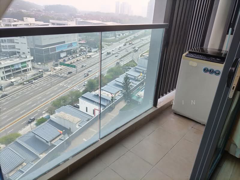 Service Residence for Sale at Symphony Tower (Menara Simfoni) - Kok Wah Captain - Balcony - PropertyGuru.com.my