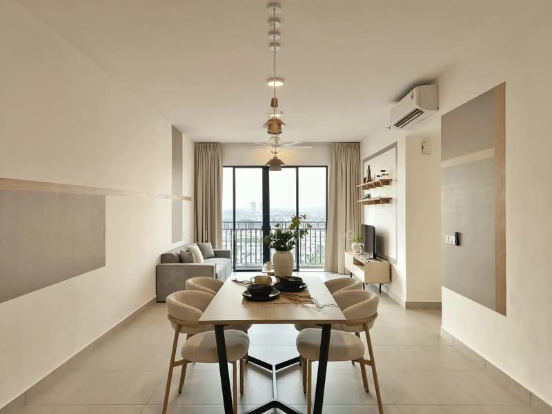 Kondominium untuk Disewa di Tuai Timur - Kim Ling - Living Room - PropertyGuru.com.my