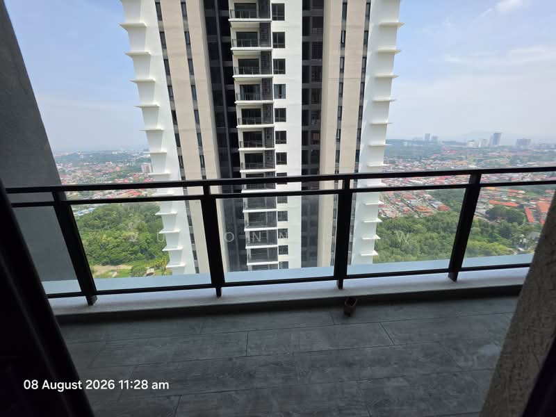 Kondominium untuk Dijual di Jesselton Twin Towers - Vui Onn Liaw - Balcony - PropertyGuru.com.my