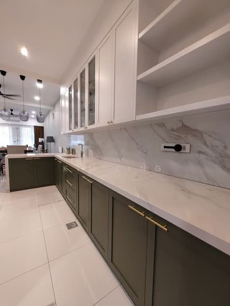 2-storey Terraced House for Rent in Bandar Gamuda Gardens (Rawang) - Kim Ling - Dry Kitchen - PropertyGuru.com.my