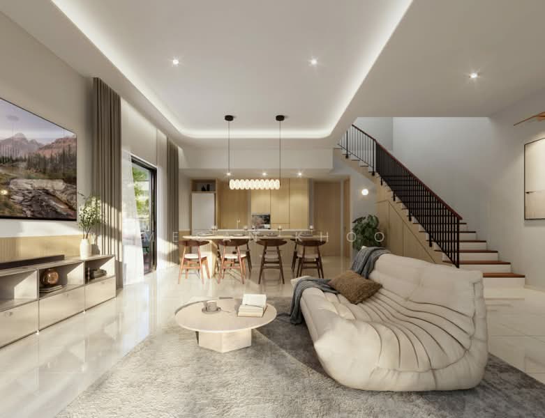 Rumah Teres 3-Tingkat untuk Dijual di Cyberjaya (Selangor) - Megan Khoo - Living Room - PropertyGuru.com.my