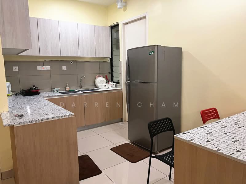 Service Residence for Sale at Woodsbury Suites - Darren Cham - Kitchen - PropertyGuru.com.my