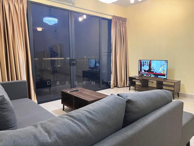 Service Residence for Sale at Woodsbury Suites - Darren Cham - Living Room - PropertyGuru.com.my