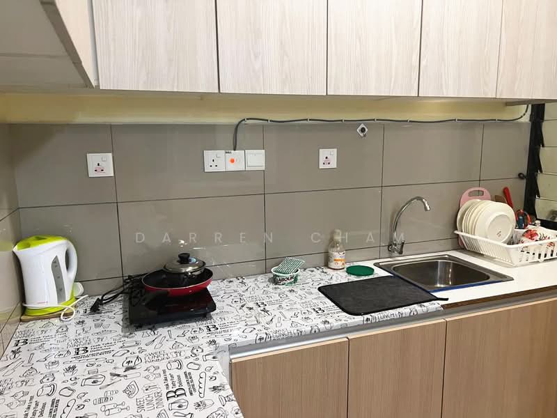 Service Residence for Sale at Woodsbury Suites - Darren Cham - Kitchen - PropertyGuru.com.my