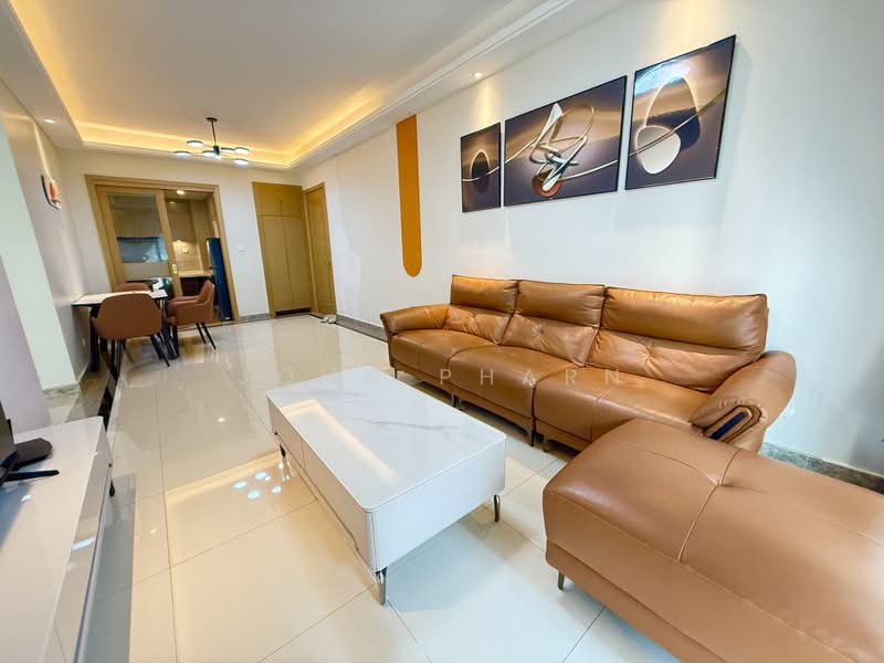 Kondominium untuk Disewa di R&F Princess Cove Phase 2-Seine Region - John Pharn - Living Room - PropertyGuru.com.my