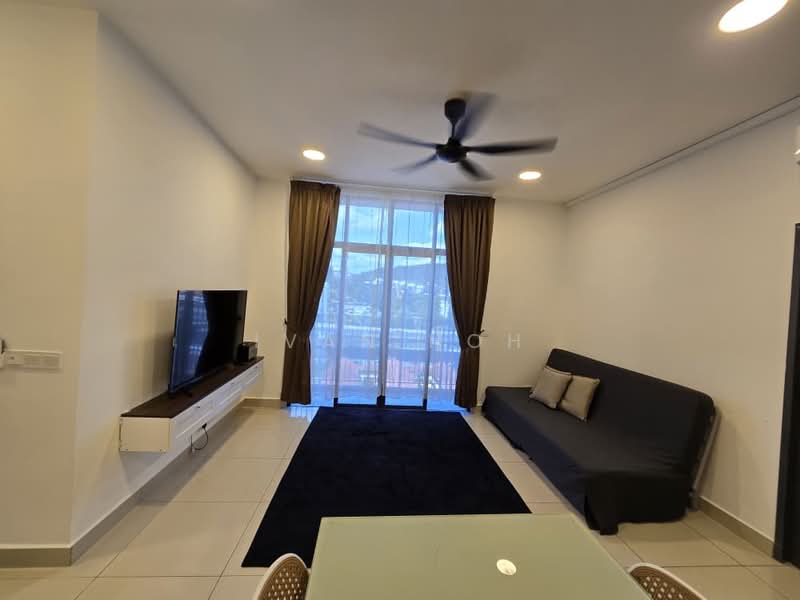 Kediaman Servis untuk Disewa di Henna Residence @ The Quartz WM - Ivan Hoh - Living Room - PropertyGuru.com.my