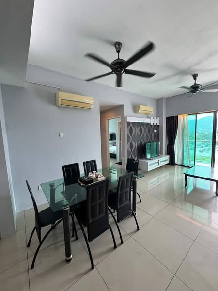 Kondominium untuk Disewa di Kinta Riverfront Hotel & Suites - Jeff Tan - Living Room - PropertyGuru.com.my