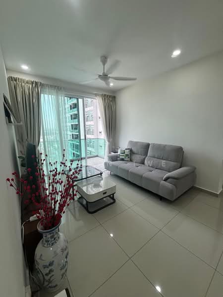 Service Residence for Rent at D'carlton (Residensi Seri Mega) - Glenn Twe - Living Room - PropertyGuru.com.my