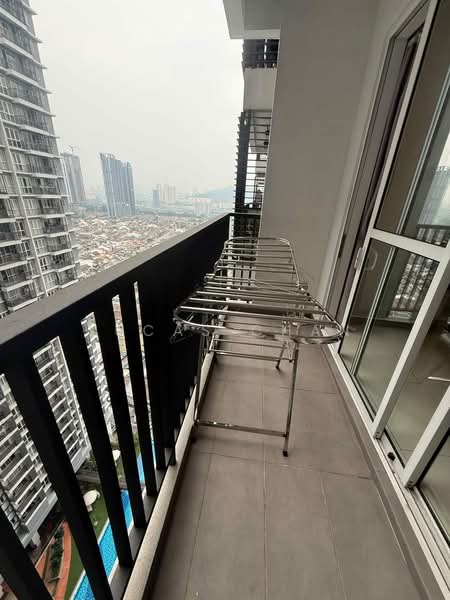 Service Residence for Rent at Pinnacle Sri Petaling - Lucas Chan - Balcony - PropertyGuru.com.my