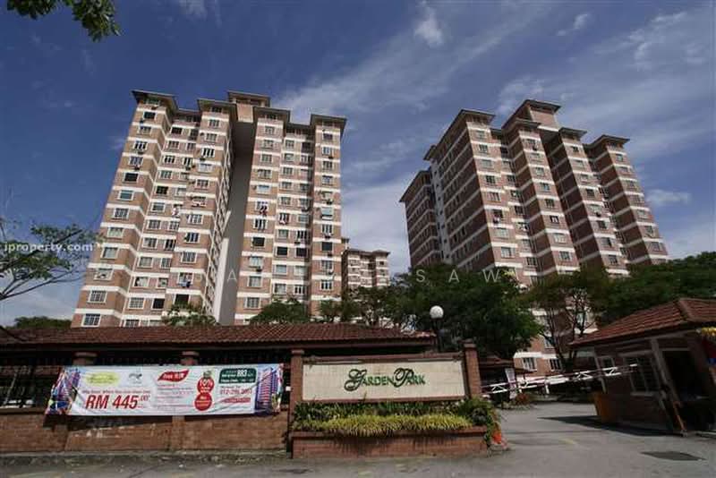 Pangsapuri untuk Dijual di Garden Park - Jassey Saw - Exterior - PropertyGuru.com.my