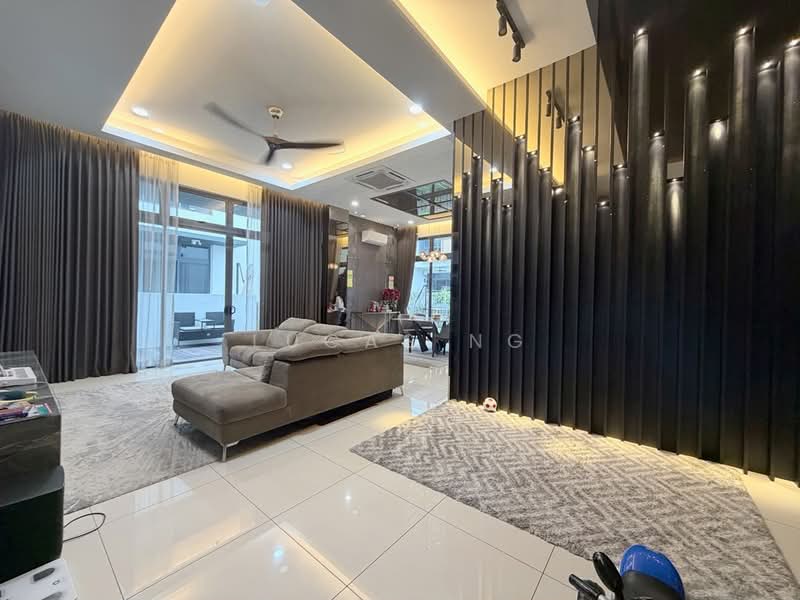 Semi-Detached House for Sale in Eco Ardence (Setia Alam) - Lucas Ng - Living Room - PropertyGuru.com.my