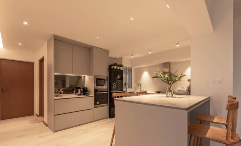 Kediaman Servis untuk Dijual di Trion @ KL - Inis Aw - Kitchen - PropertyGuru.com.my