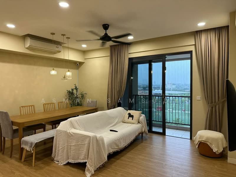Kediaman Servis untuk Disewa di Radia Residences - Asman Samsudin - Living Room - PropertyGuru.com.my
