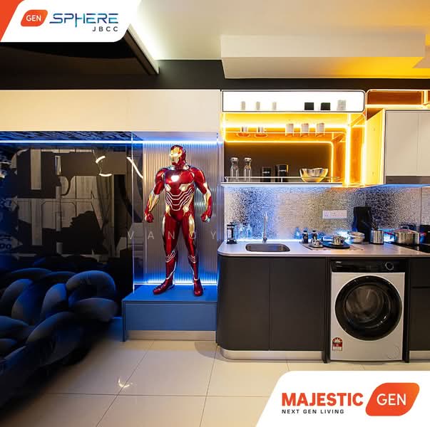 Kondominium untuk Dijual di Majestic Gen Sphere - Vancy Lim - Kitchen - PropertyGuru.com.my